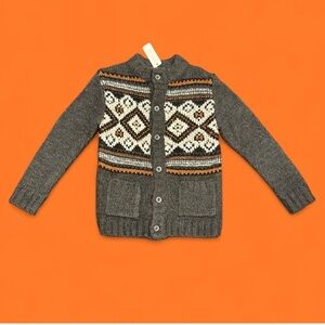 Gymboree knit sweater Fair Isle Grandpa comfy NWT Children’s M(7/8)